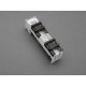 Адаптер Woehner EEC 25A, 60mm система, 2 DIN-рейка 45×200mm
