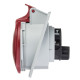Розетка вбудована похила IDE MUNDIAL 3P+N+E 16A 200/346–240/415V IP44