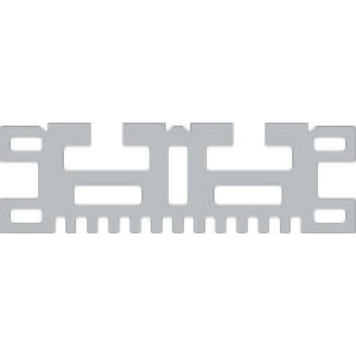 Шина алюмінієва профільна AL-CU System 30х100х1830 мм для систем розподілу до 2000 А (8.8 кг)