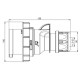 Реверсивний штепсель IDE MUNDIAL 3P+N+E 32A 200/346–240/415V IP67