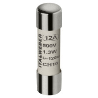 Запобіжник циліндричний Italweber CH10 12A gG 10×38 500V
