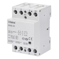 Модульний контактор ISKRA IKA 40A 230V AC/DC 3NO+1NC