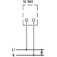 Вольтметр прямий FRER F96EV 90˚ 125V