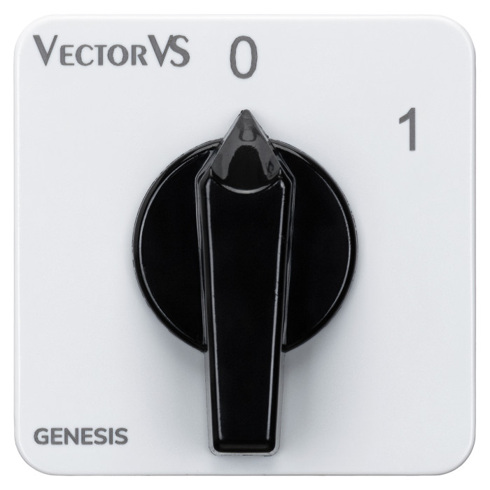 Кулачковий перемикач Vector VS GC 40A 1P схема 90 (0-1)