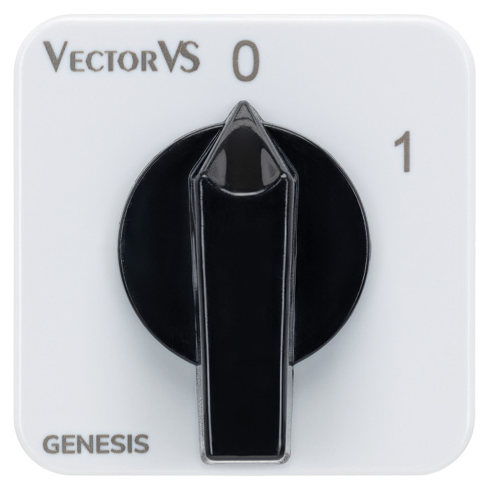 Кулачковий перемикач Vector VS GC 25A 3P схема 10 (0-1)
