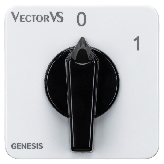 Кулачковий перемикач Vector VS GC 63A 3P схема 10 (0-1)
