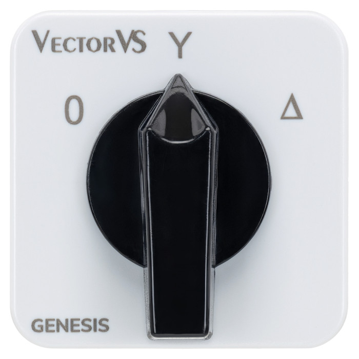 Кулачковий перемикач Vector VS GC 25A схема 12 (0-Y-Δ)