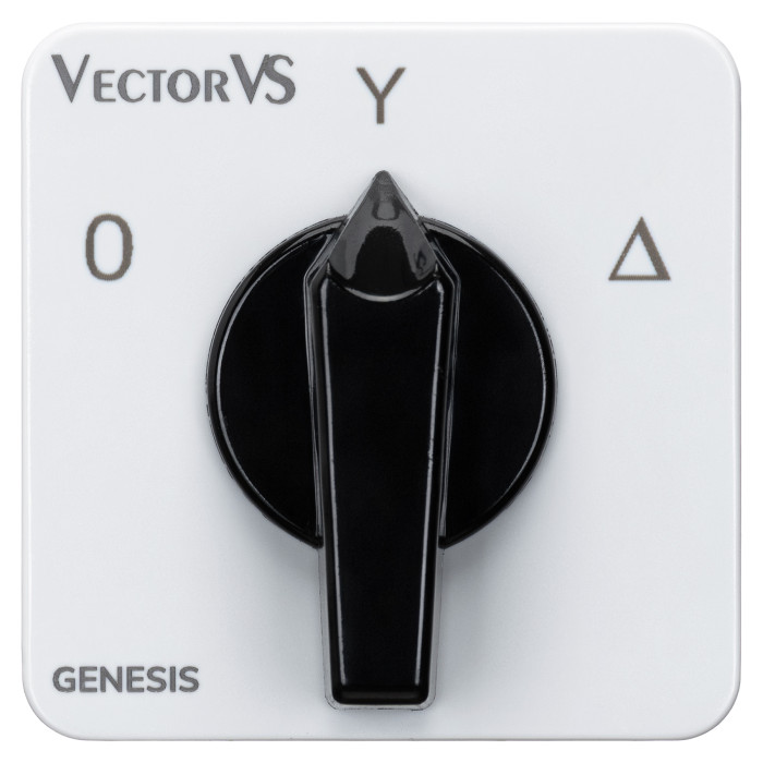 Кулачковий перемикач Vector VS GC 40A схема 12 (0-Y-Δ)
