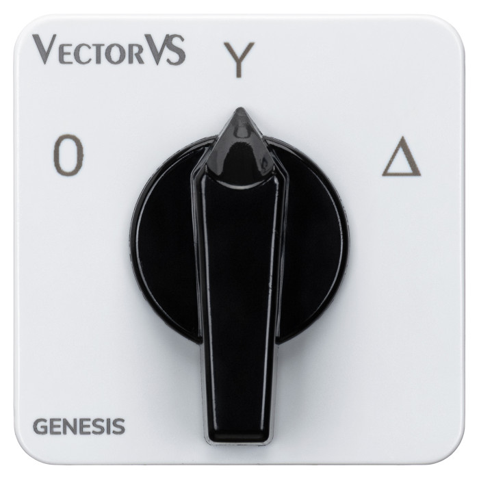 Кулачковий перемикач Vector VS GC 63A схема 12 (0-Y-Δ)