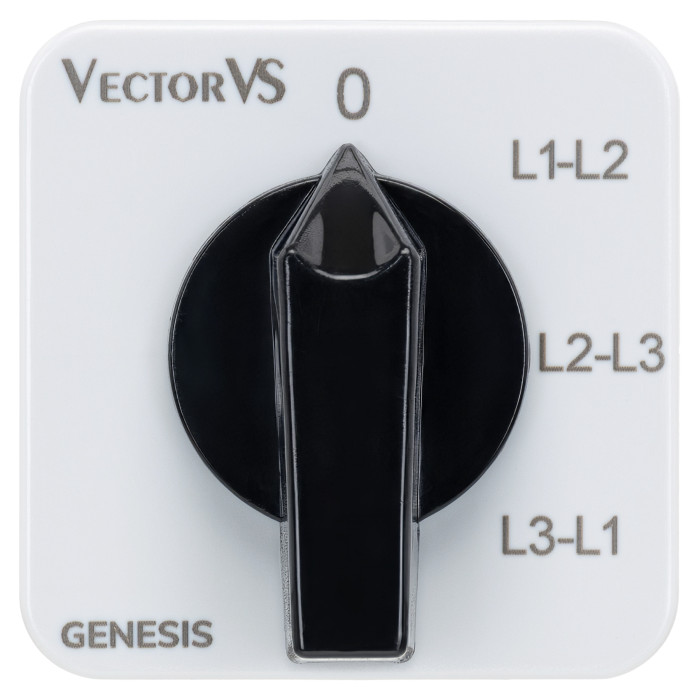 Кулачковий перемикач Vector VS GC 16A схема 67 (Лін. напруги)