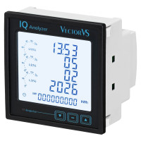 Аналізатор мережі Vector VS IQ RS485 USB 8Mb 2 прог. вих. cl 0,2S 3Ph