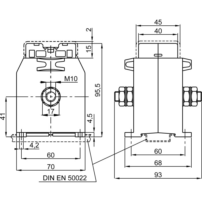 Трансформатор струму високоточний FRER TAC008 50A 50/5