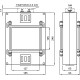 Трансформатор струму високоточний FRER TAT129 2000A 129×105 2000/5