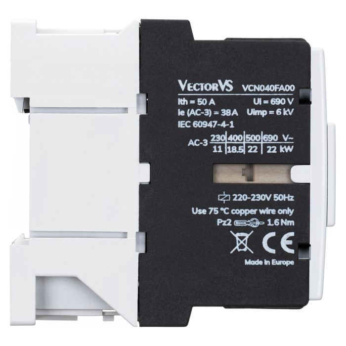 Контактор Vector VS VCN 32A 400V AC