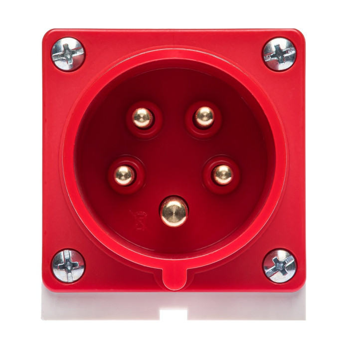 Настінна вилка IDE MUNDIAL 3P+N+E 16A 200/346–240/415V IP44