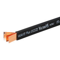 Гнучка мідна шина в ізоляції Vector VS WAVE PLUS 10x20x1, 645A, L2000mm