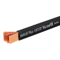 Гнучка мідна шина в ізоляції Vector VS WAVE PLUS 5x40x1, 760A, L2000mm