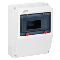 Настінний корпус для сил. розеток IDE PRYMA 1×9 MOD 284×222х122mm IP67 з шинами N+PE