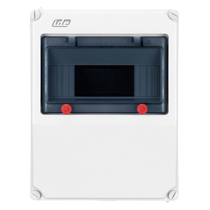 Настінний корпус для сил. розеток IDE PRYMA 1×9 MOD 284×222х122mm IP67 з шинами N+PE