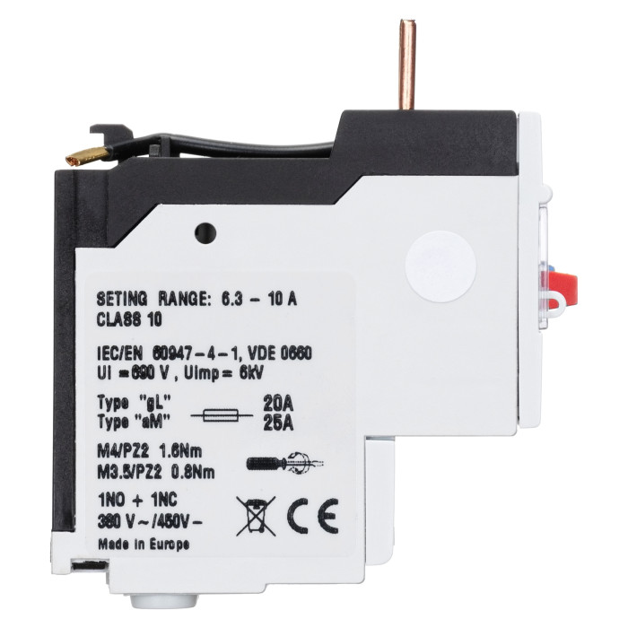Теплове реле VCT 1.25...2.0A для VCN 9...40