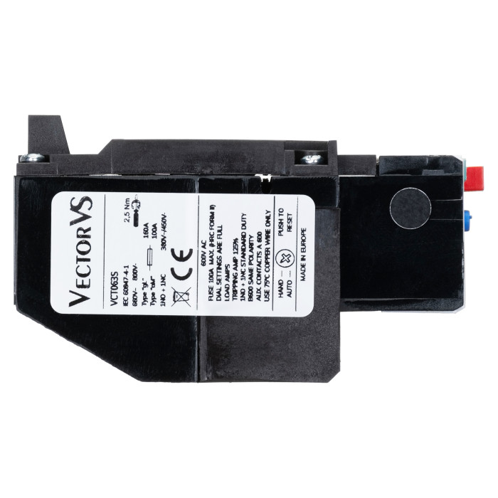 Теплове реле VCT 20...32A для VCN 50...70