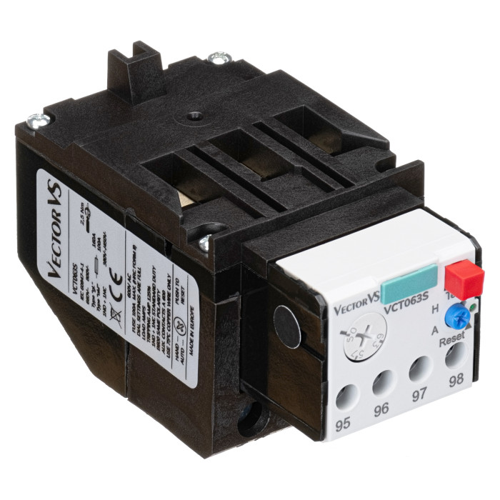 Теплове реле VCT 57...70A для VCN 50...70