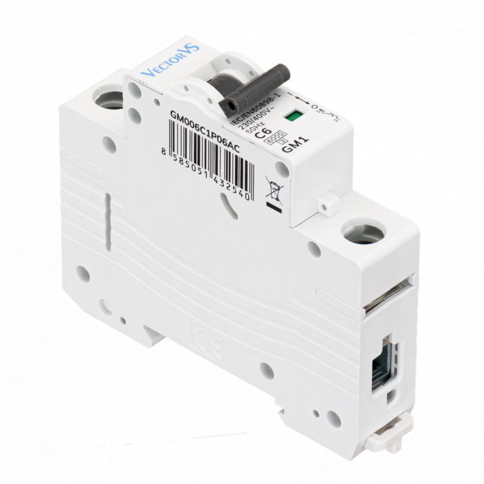 Модульний автоматичний вимикач Vector VS GENESIS 1P B 63А 6кА