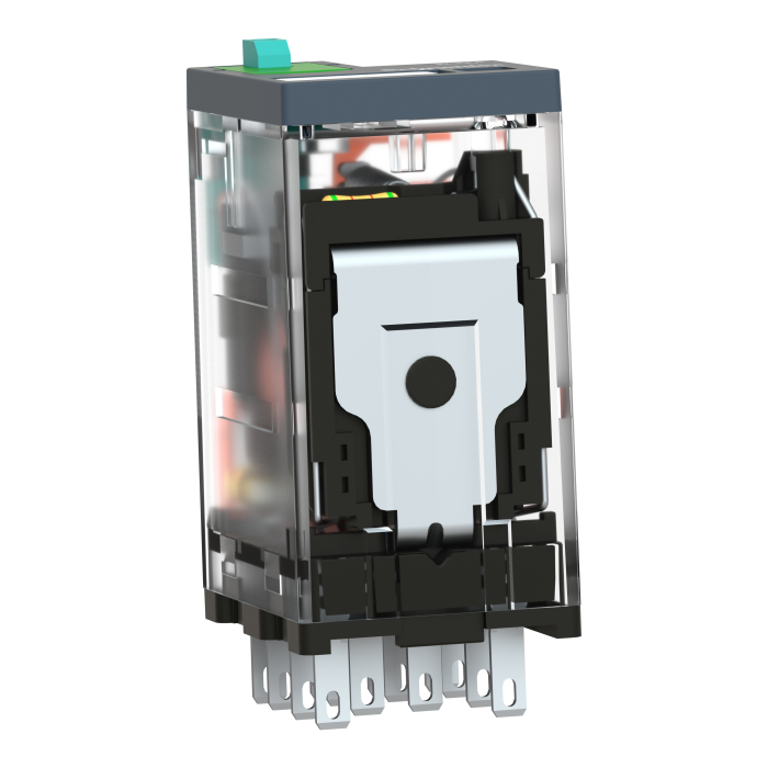 Реле мініатюрне Schneider Electric 4CO, світлодіод, =24V