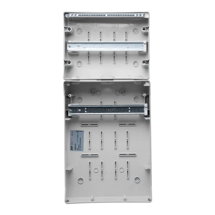 Настінний корпус для сил. розеток IDE STAR 2×12 MOD 688×310x147mm, IP65 з шинами N+PE