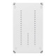 Настінний корпус для сил. розеток IDE PRYMA 1×9 MOD 369×222x130mm IP67 з шинами N+PE