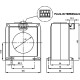 Датчик для реле витоку FRER d=60mm, 300mA÷1,5Aac
