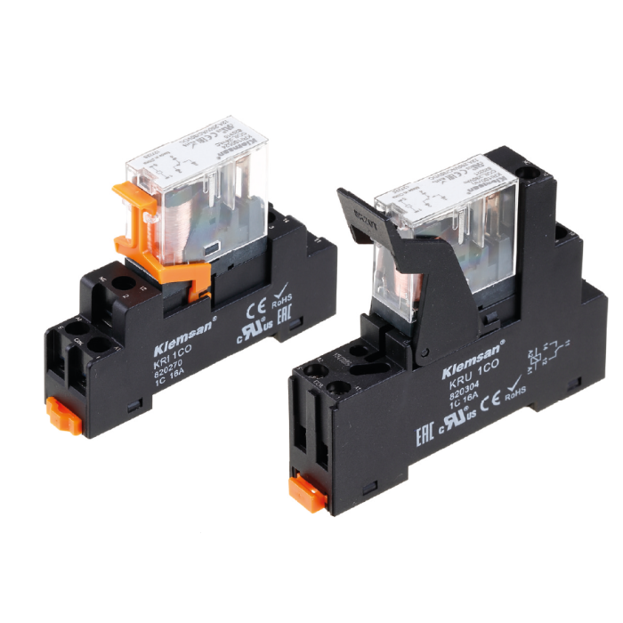 Компактне проміжне реле KRI 1PCO 12A 12V DC LED\Тест