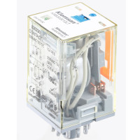 Силове проміжне реле KRB 3PCO 10A 12V DC LED\Тест