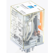 Силове проміжне реле KRB 3PCO 10A 48V DC LED\Тест