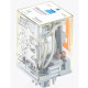 Силове проміжне реле KRB 3PCO 10A 110V DC LED\Тест