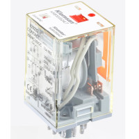 Силове проміжне реле KRB 3PCO 10A 115V AC LED\Тест