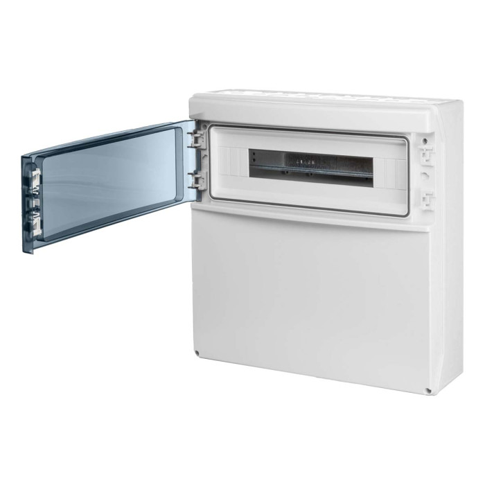 Настінний корпус для сил. розеток IDE STAR 1×18 MOD 436×418x147mm, IP65 з шинами N+PE