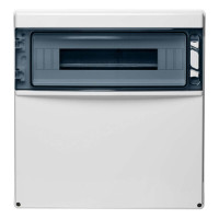 Настінний корпус для сил. розеток IDE STAR 1×18 MOD 436×418x147mm, IP65 з шинами N+PE