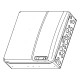 Настінний корпус для сил. розеток IDE STAR 1×18 MOD 436×418x147mm, IP65 з шинами N+PE