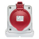 Розетка настінна IDE MUNDIAL 3P+E 32A 380–415V IP44