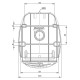 Розетка настінна IDE MUNDIAL 3P+E 32A 380–415V IP44