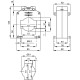 Трансформатор струму вихід 4-20mA FRER MAC061 200–1200A 61×31