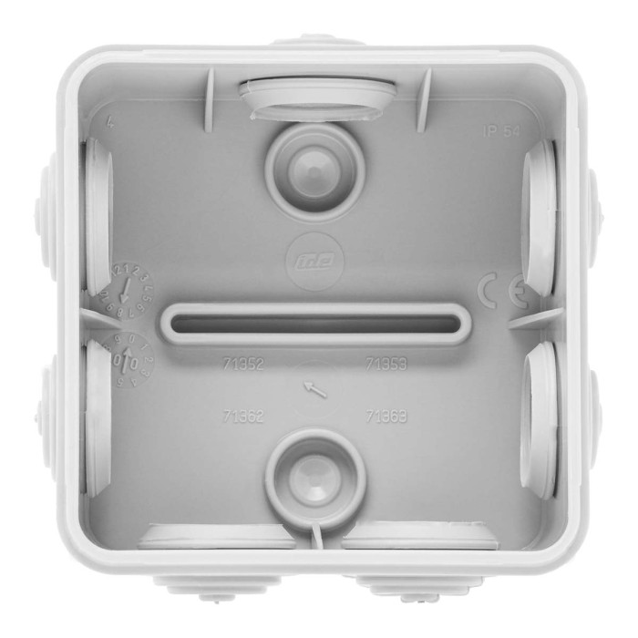 Клемна коробка IDE 95×95x52mm, IP54