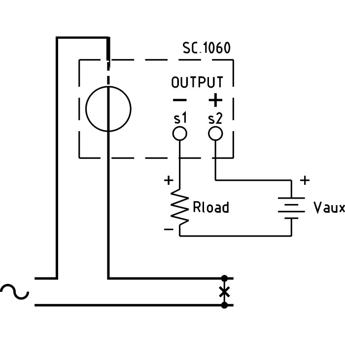 Трансформатор струму вихід 4-20mA FRER MAC032 50–300A 32×10