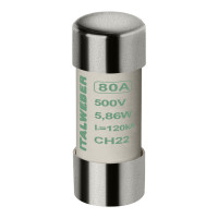 Запобіжник циліндричний Italweber CH22 80A aМ 22×58 500V