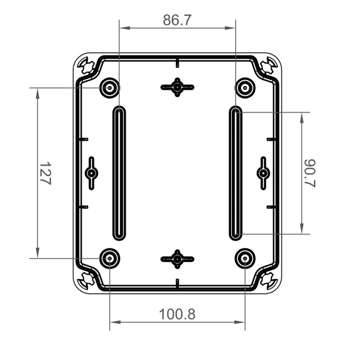 Клемна коробка IDE 155×179x100, IP65-IP67