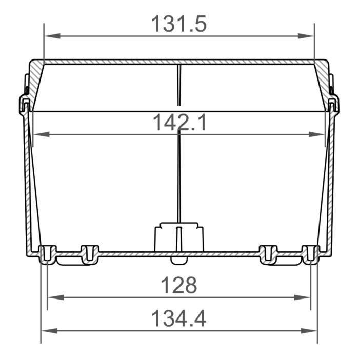 Клемна коробка IDE 155×179x100, IP65-IP67