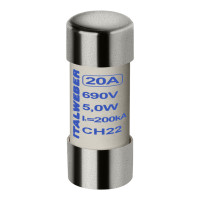 Запобіжник циліндричний Italweber CH22 20A aR 22×58 690V