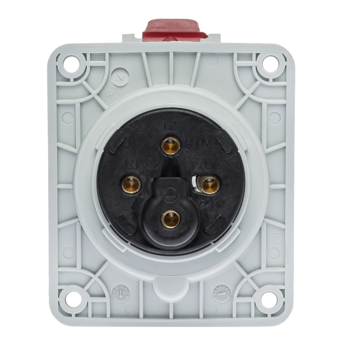 Розетка кабельна IDE MUNDIAL 3P+E 32A 380–415V IP44