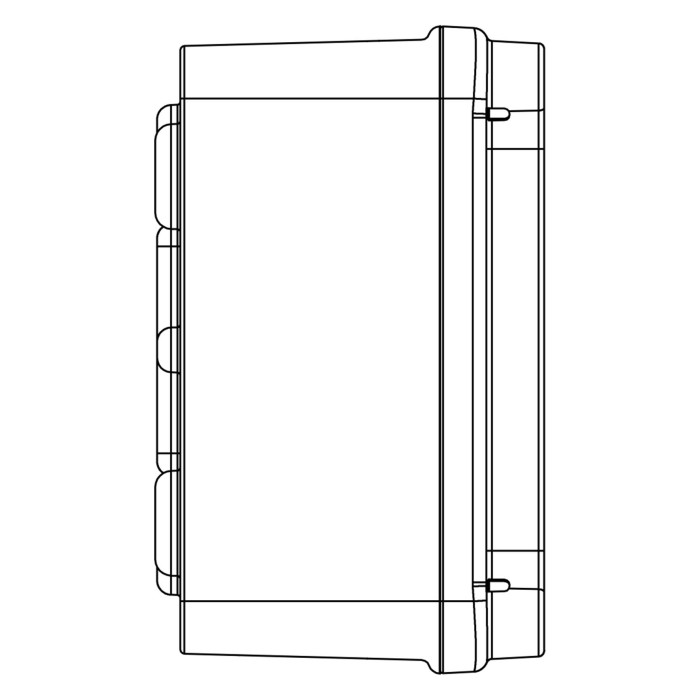 Клемна коробка IDE 113×113x68, IP65-IP67